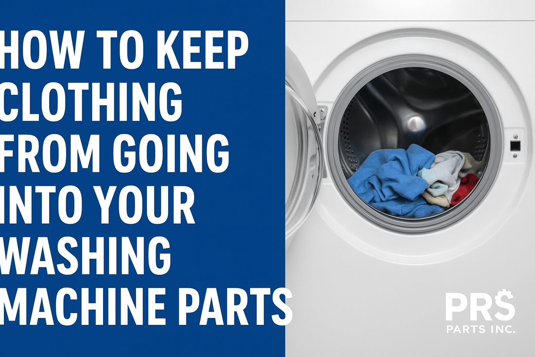 How to Keep Clothing from Going Into Your Washing Machine Parts