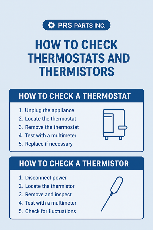 How to Check Thermostats and Thermistors in Your Appliances