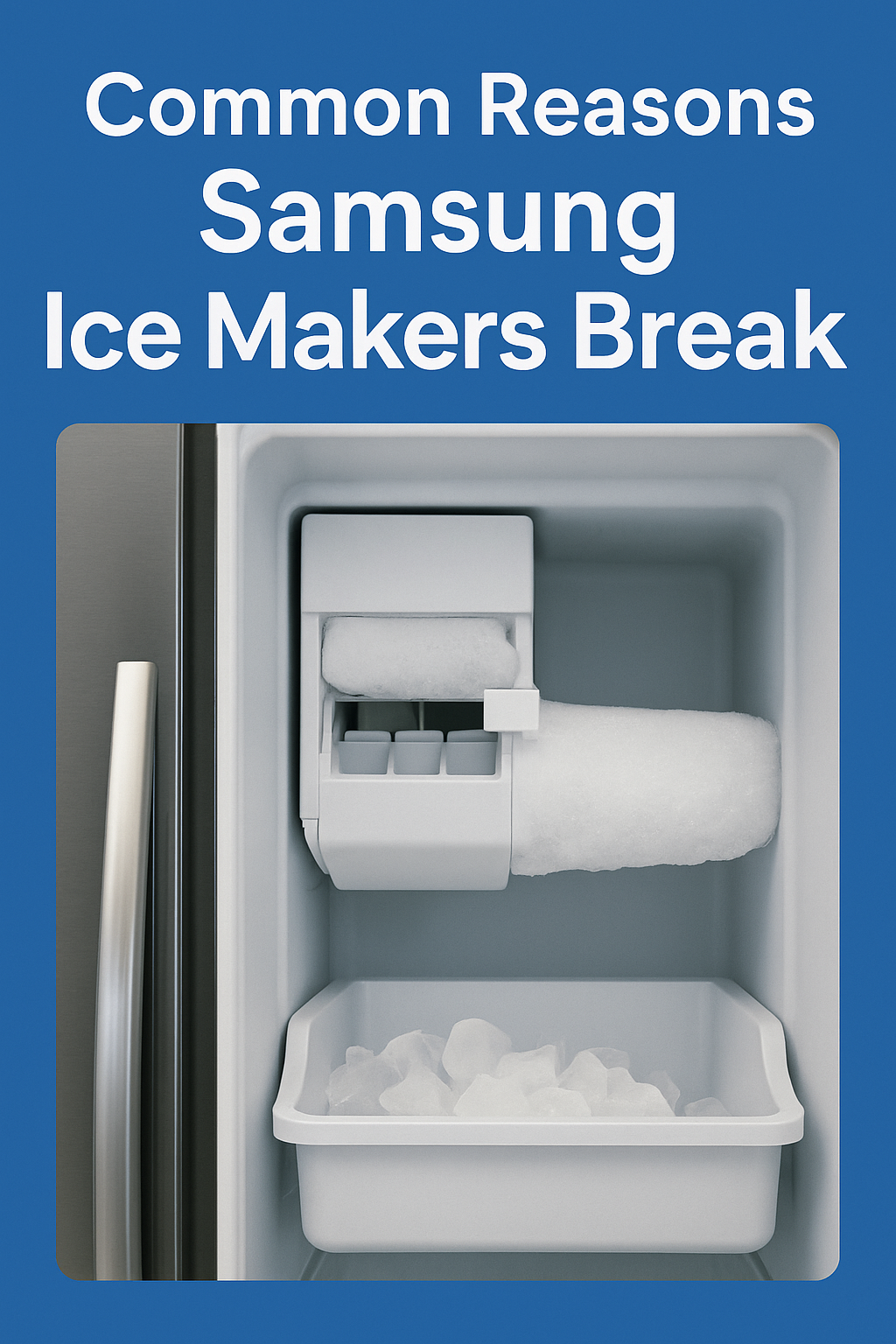 Why Your Samsung Refrigerator Ice Maker Keeps Breaking — And How to Prevent It