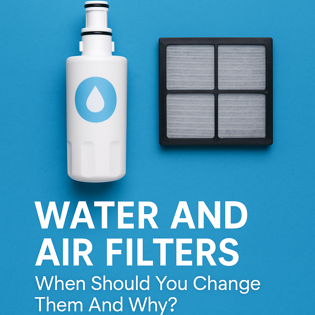 Water and Air Filters in Refrigerators: When to Change Them and Why It Matters