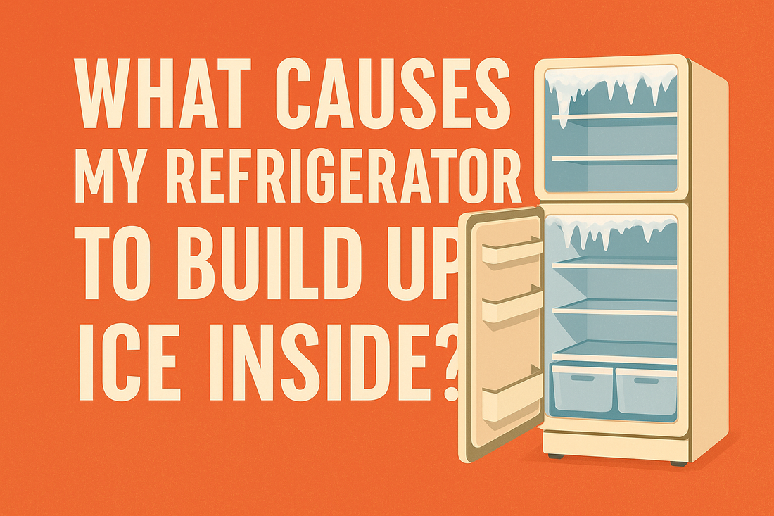 What Causes My Refrigerator to Build Up Ice Inside? Solutions and Reasons