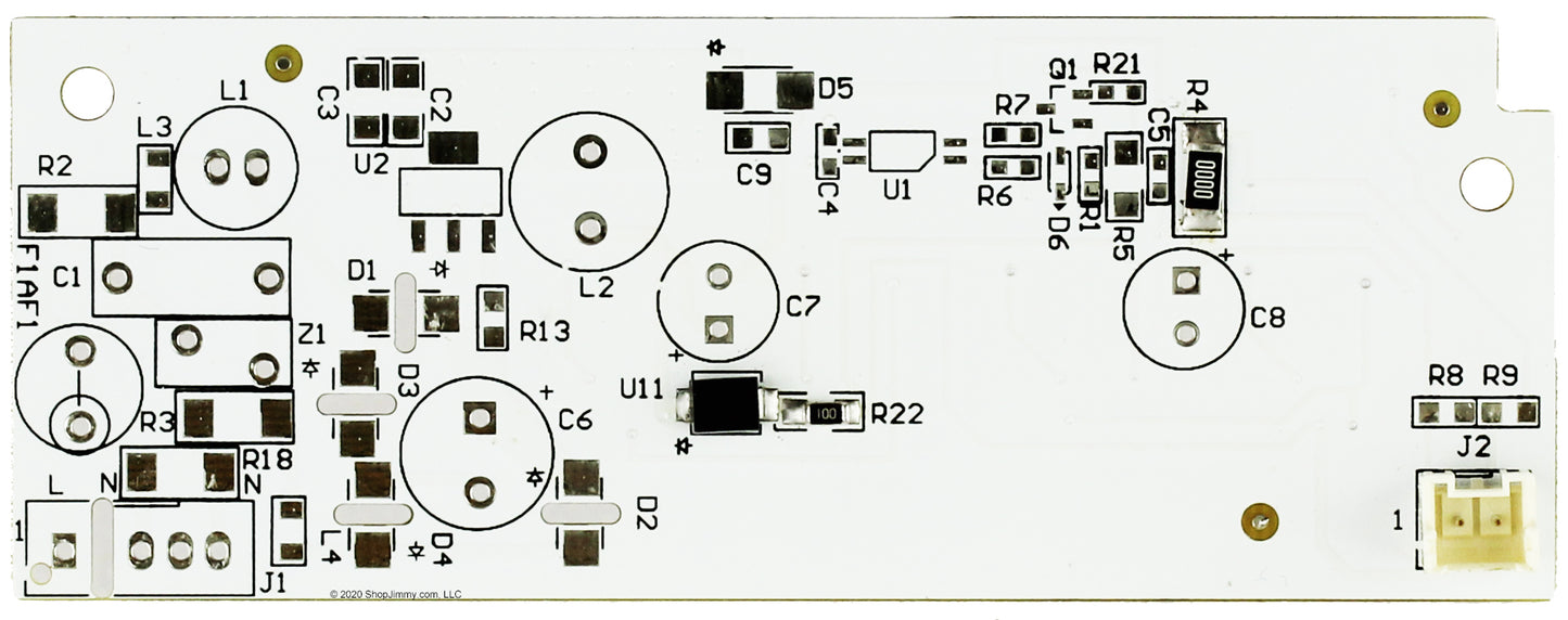 W10515057 Whirlpool Light Board – Genuine OEM Replacement (Board Only)