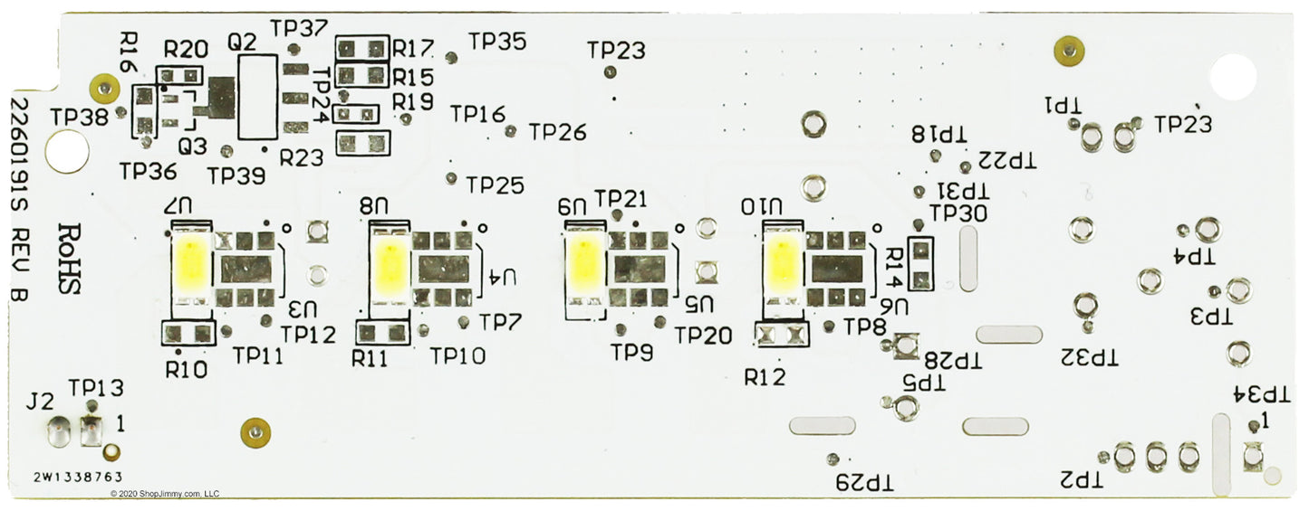W10515057 Whirlpool Light Board – Genuine OEM Replacement (Board Only)
