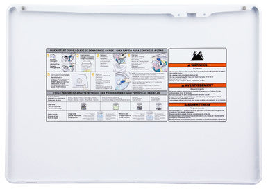 W10860912 Whirlpool Washer Lid – OEM Replacement Top Lid Assembly