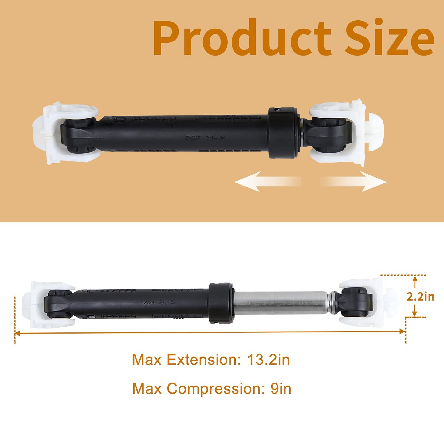 WP8182703 Whirlpool Shock Absorber – Genuine OEM Replacement