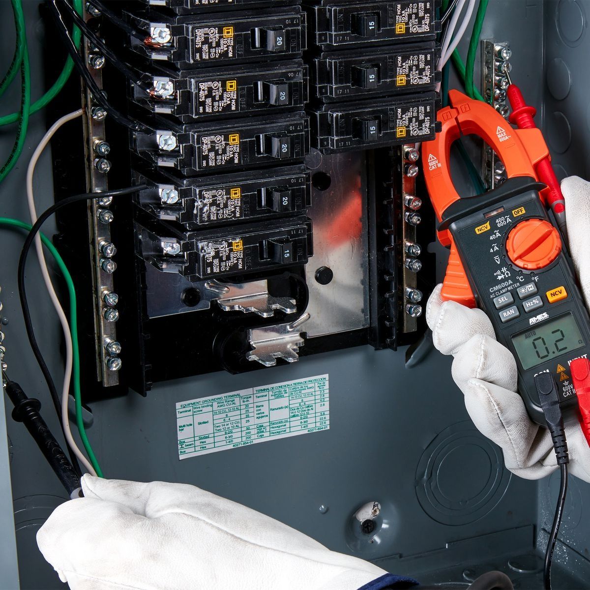 AMES INSTRUMENTS CM600A 600A AC Clamp Meter – Accurate, Reliable, and Durable
