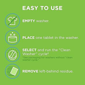 Affresh HE Washing Machine Cleaner (W10135699) – 3-Count Tablets