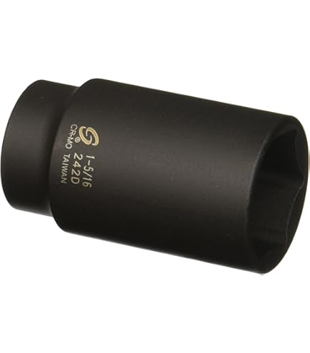 1/2" Drive 1-5/16" 12-Point Deep Impact Socket – Precision & Strength for Heavy-Duty Fastening