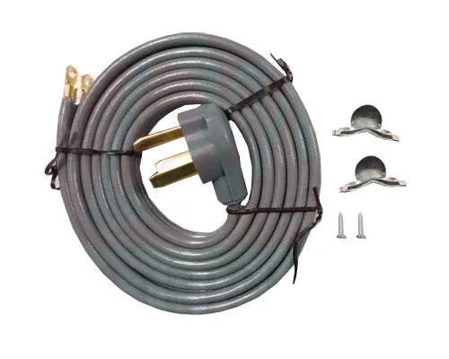 10' 3-Wire Dryer Cord – 30 Amp | Heavy-Duty Power Cord for Electric Dryers