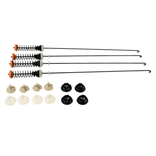 W11130359 Whirlpool Washer Suspension Kit (Set of 4) – Genuine OEM Shock Absorber for Vibration Control