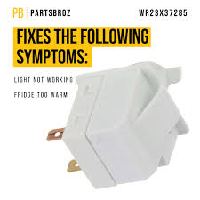 WR23X37285 OEM GE Refrigerator Light Switch – Genuine Replacement Part