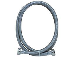WM-50-185-2 USD Products Washer Hose Stainless Steel Straight 5 FT – Durable Replacement Hose