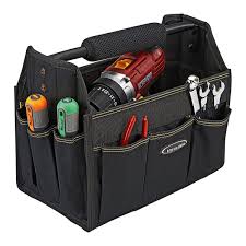 Voyager 12 in. Tool Tote with 18 Pockets – Compact, Durable, and Organized