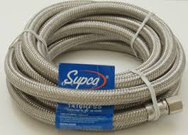 04-90172SS-LF USD Products Ice Maker Hose – 6-Foot Stainless Steel Supply Line