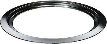 WB31X5014 OEM GE 8-Inch Chrome Trim Ring – Genuine Replacement Part