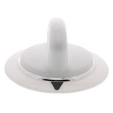 WE01X20374 GE White Timer Knob Assembly – OEM Replacement Part
