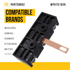 WP9761958 Whirlpool Range Terminal Block – Genuine OEM Replacement