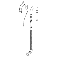 W11551765 OEM Whirlpool Hose – Genuine Replacement Part (Available at PRS Parts Inc.)