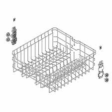 WD28X30219 GE Dishwasher Upper Rack Assembly – OEM Replacement Part