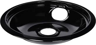 W10290350BU Whirlpool Range Drip Bowl – 8" Porcelain Finish for Long-Lasting Clean