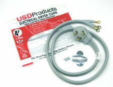 10' 3-Wire Dryer Cord – 30 Amp | Heavy-Duty Power Cord for Electric Dryers