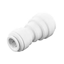 John Guest PP201008WP Reducing Union – 5/16" x 1/4" Push-to-Connect Fitting