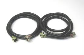 WM-50-185-2 USD Products Washer Hose Stainless Steel Straight 5 FT – Durable Replacement Hose