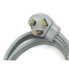 10' 3-Wire Dryer Cord – 30 Amp | Heavy-Duty Power Cord for Electric Dryers