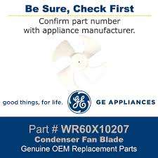WR60X10207 OEM GE Refrigerator Fan Blade – Genuine Replacement Part