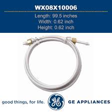 WX08X10006 GE 1/4" Ice Maker Tubing – 96" Water Line Tube – Genuine OEM Replacement