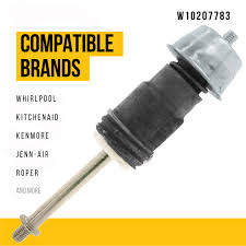 W10207783 Whirlpool Washer Suspension Spring Kit (Set of 3) – Genuine OEM