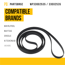 WP33002535 OEM Whirlpool Dryer Drive Belt – Genuine Replacement Part