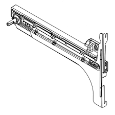 WPW10397636 Whirlpool Refrigerator Left Hand Slide – OEM Replacement Drawer Slide Rail