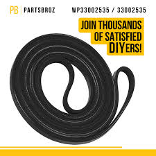 WP33002535 OEM Whirlpool Dryer Drive Belt – Genuine Replacement Part