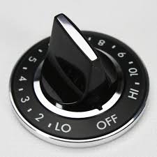 WPY700854 Whirlpool Oven Burner Knob – OEM Replacement Part