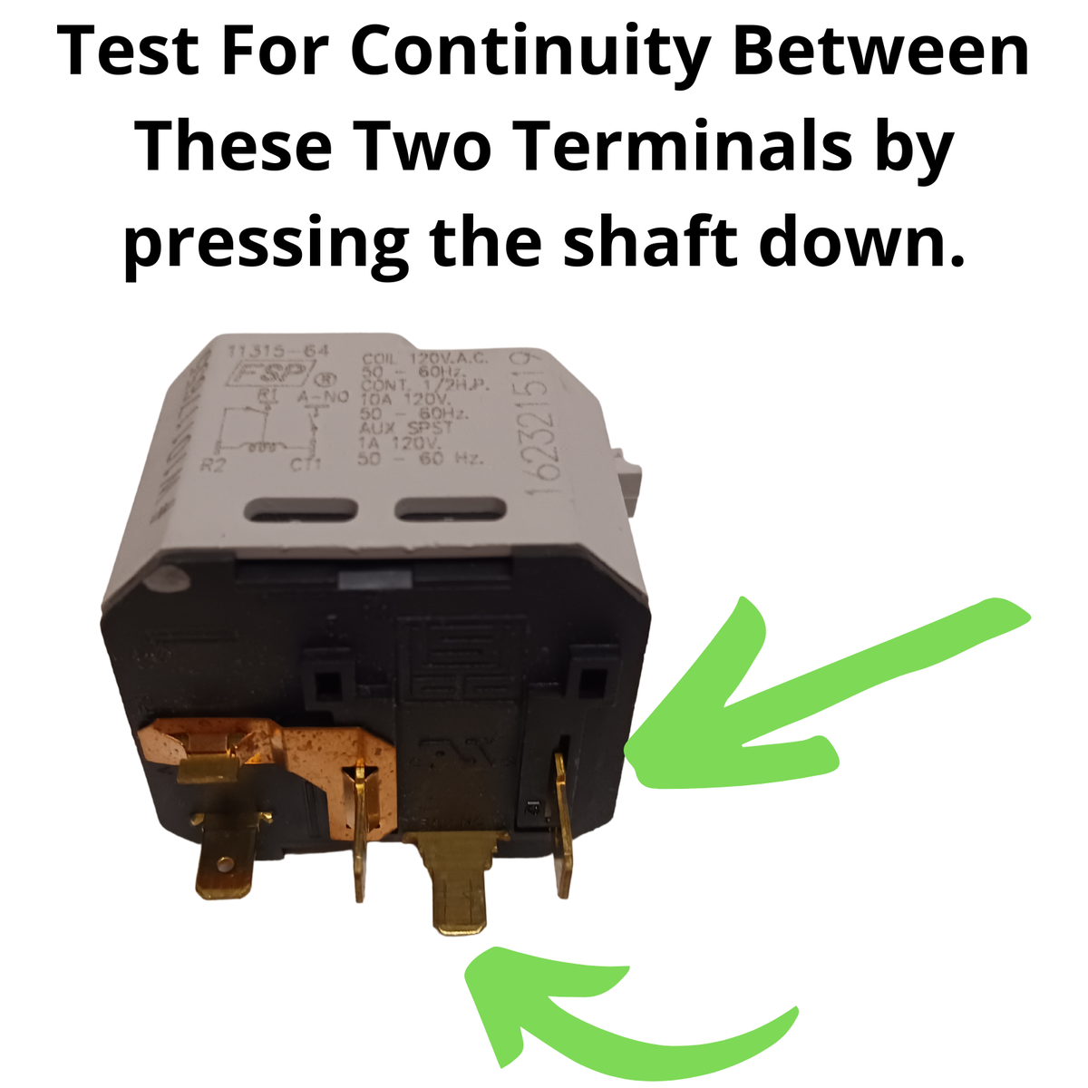 WPW10117655 OEM Whirlpool Relay-PTS – Genuine Replacement Part