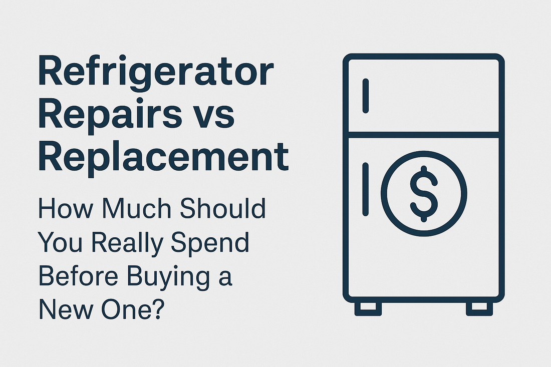 Refrigerator Repairs vs Replacement: How Much Should You Really Spend Before Buying a New One?