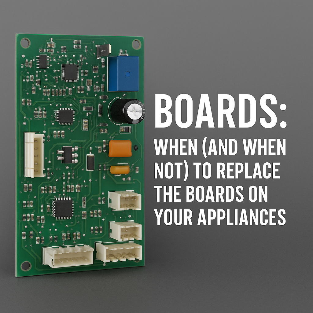 Boards: When (and When Not) to Replace the Boards on Your Appliances