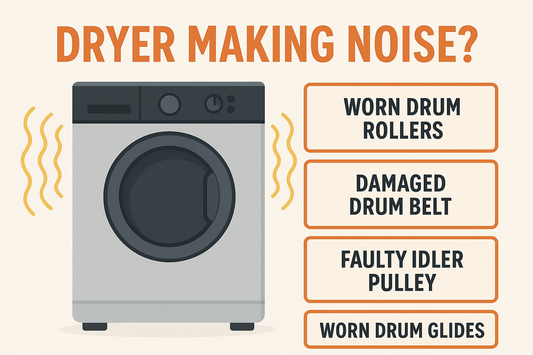 Dryer Making Noise? It Could Be One of These Simple Parts
