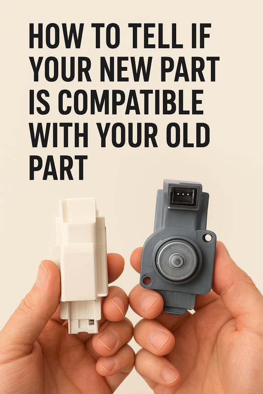 How to Tell if Your New Appliance Part is Compatible with Your Old Part