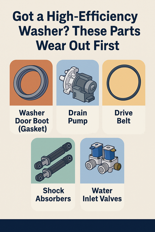 Got a High-Efficiency Washer? These Parts Wear Out First