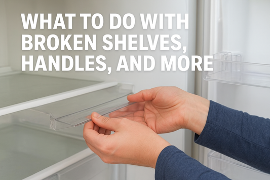 What to Do with Broken Shelves, Handles, and More: A Guide to Appliance Part Replacement