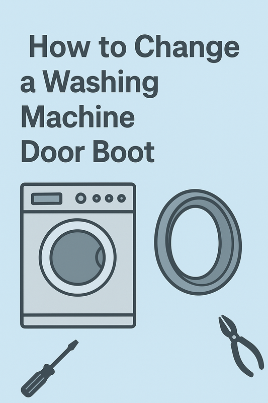 How to Change a Washing Machine Door Boot