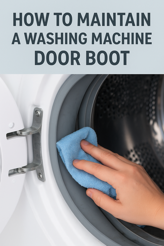 How to Maintain a Washing Machine Door Boot