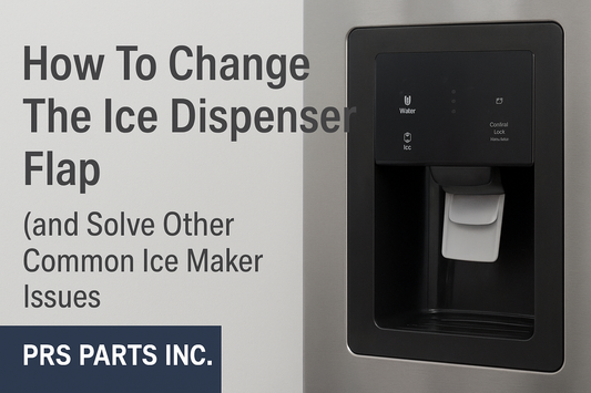 How To Change the Ice Dispenser Flap (and Solve Other Common Ice Maker Issues)