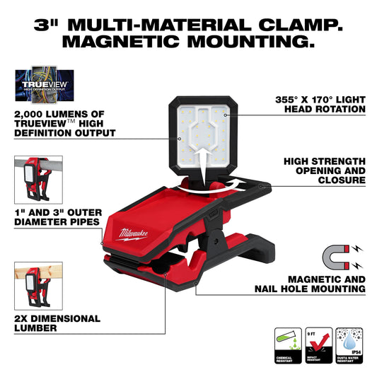 M18 Clamping Flood Light