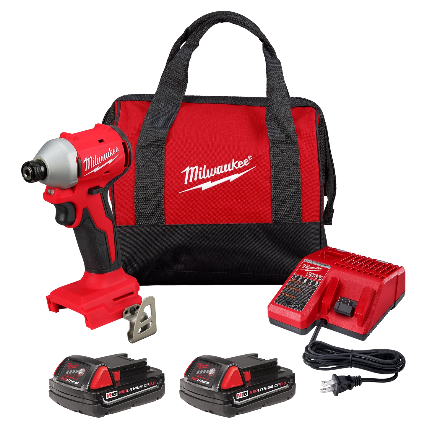 M18™ Compact Brushless 1/4" Hex Impact Driver Kit