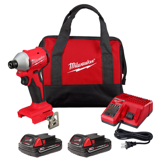 M18™ Compact Brushless 1/4" Hex Impact Driver Kit