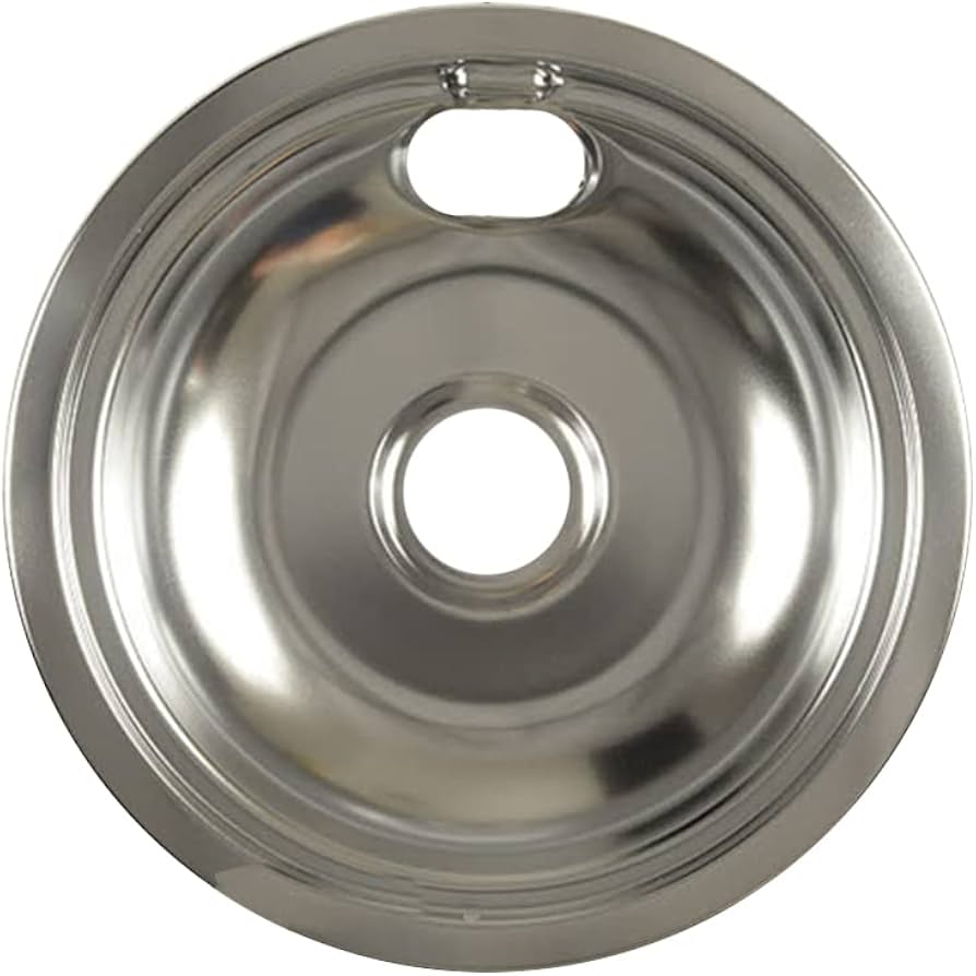 L304458797 Universal Chrome Drip Bowl Set – 2x 6" & 2x 8" for Electric Ranges