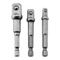 WARRIOR Hex Shank Socket Driver Set, 3-Piece – Durability and Versatility for Quick Socket Changes